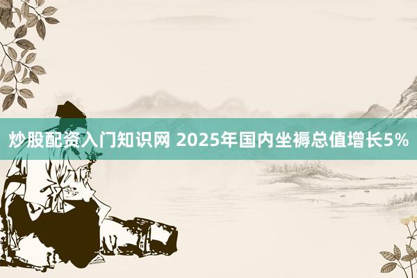 炒股配资入门知识网 2025年国内坐褥总值增长5%