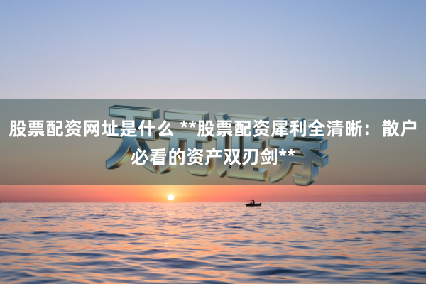 股票配资网址是什么 **股票配资犀利全清晰：散户必看的资产双刃剑**